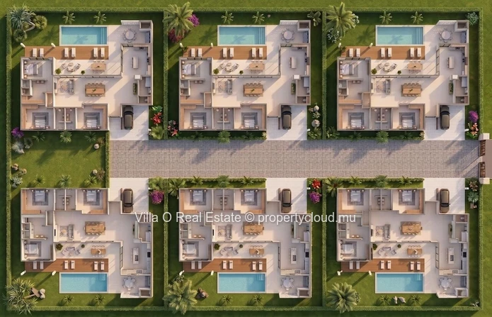 Excellente situation géographique, entre Vale et Grand Baie, projet local, vente sur plan; Lotissement de prestige co...