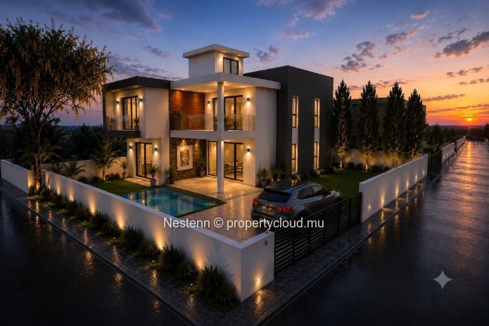 Your Dream Oasis: Premium 4-Bedroom Villa with Private Pool & Rooftop Views - Close to Commodities