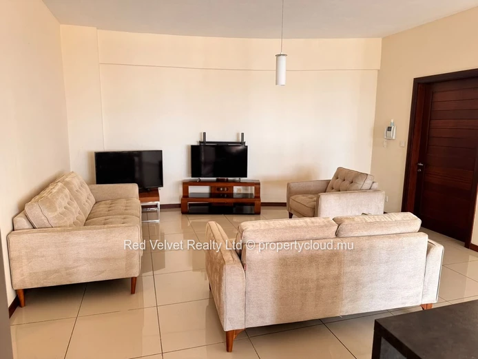Appartement meublé de 3 chambres à louer à Beau Bassin