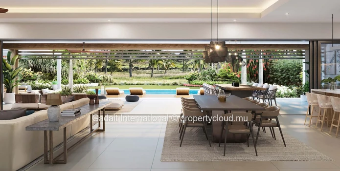 For sale: Sumptuous penthouse on an exotic estate in Mauritius