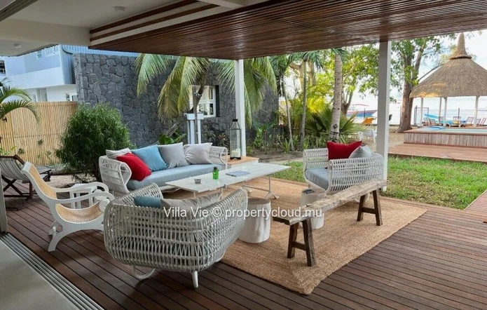 Tamarin - Villa en front de mer de 6 chambres