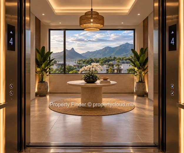 Appartements de luxe 3 chambres en vente sur plan sur la côte ouest de l'Île Maurice