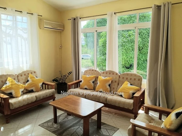 Appartement dans maison traditionnelle mauricienne dans un quartier résidentiel