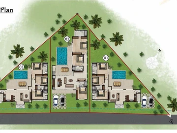 Villa de 3 Chambres