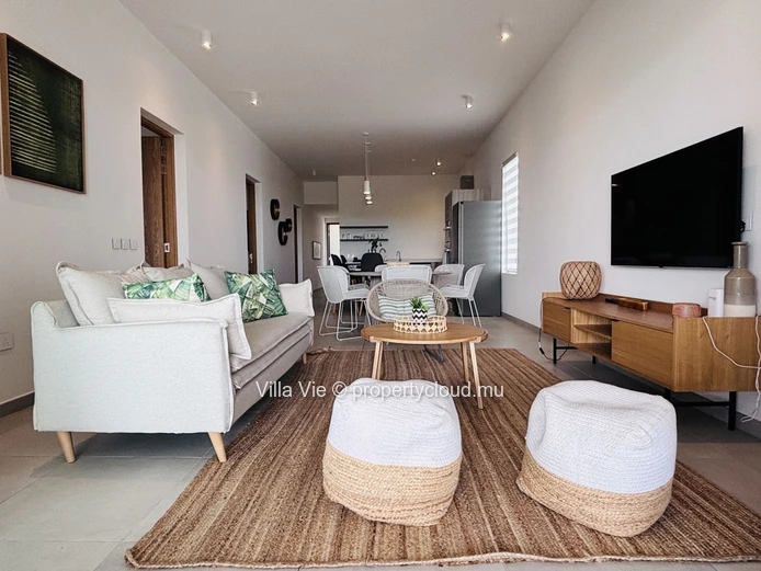 Péreybère - 3-bedroom penthouse with private pool in a secured residence