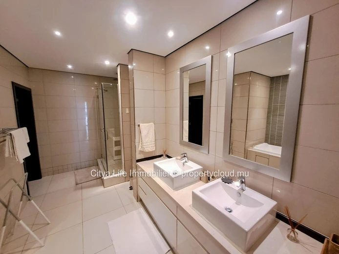 3-Bedroom Furnished Apartment for Rent in Grand Baie with Pool