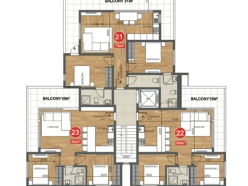 2 Bedroom Apartment