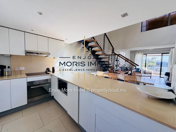 Stunning furnished penthouse with pool in Cap Malheureux