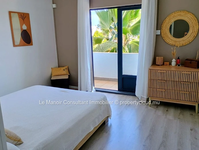 Modern furnished house with swimming pool, rooftop, and sea & mountain views