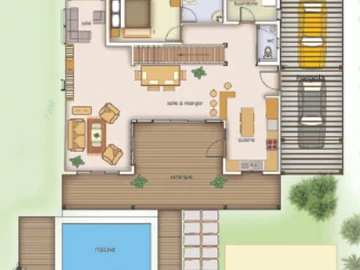 Villa de 3 Chambres