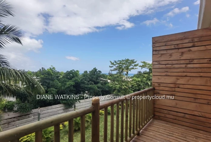 Elegant 2-Bedroom Apartment for rent with Ocean Views and Le Morne Backdrop