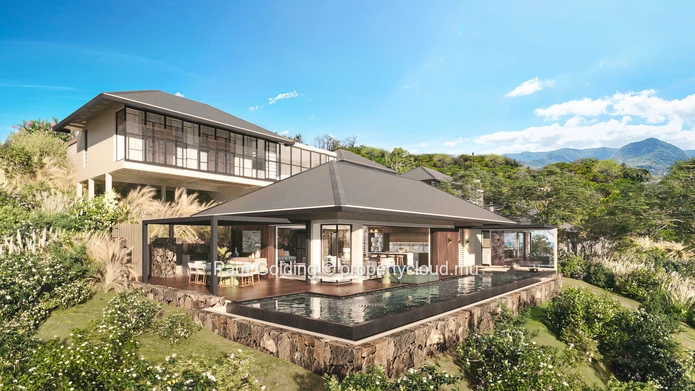 Villas de Luxe 3 Chambres à Vendre à l’Île Maurice – Peak Panorama Villas avec Vue sur l’Océan