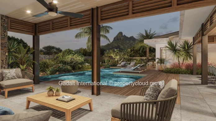 Villa contemporaine de prestige de 4 chambres sur la côte ouest de l'île Maurice