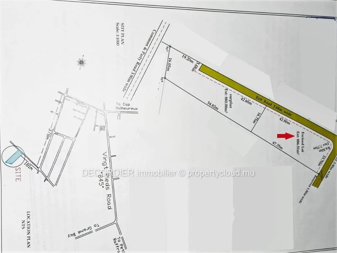 For Sale Pereybere Residential Land