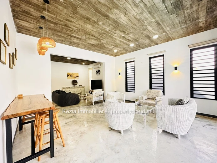 Contemporary Villa With A Mineral And Tropical Design