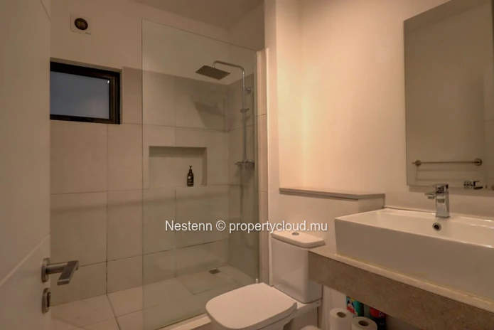 Modern 2-bedroom apartment in Moka , fully equipped kitchen, air conditioning, and close to amenities.
