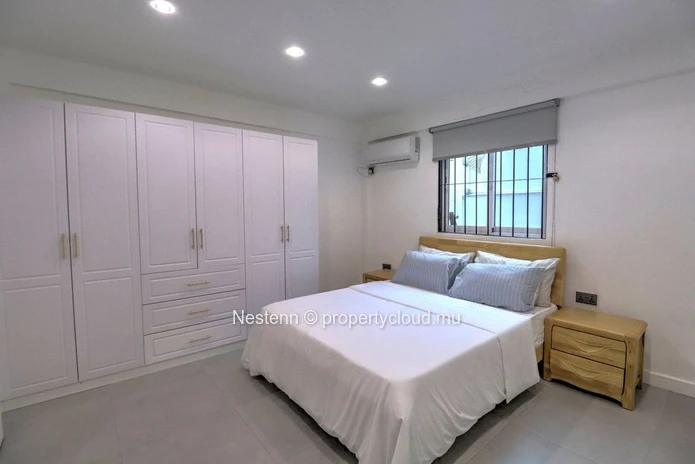 Appartement 2 chambres récemment rénové à louer à Pointe aux Canonniers