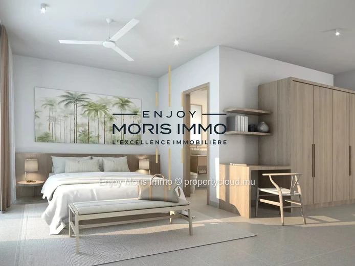Vente villa neuve - Moderne  4 Chambres avec Piscine –  à Mont Choisy