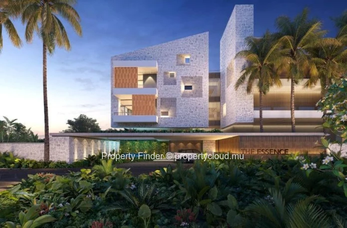 Penthouse de 2 chambres à vendre à Trou aux Biches avec accès aux services de complexes hôteliers de luxe.