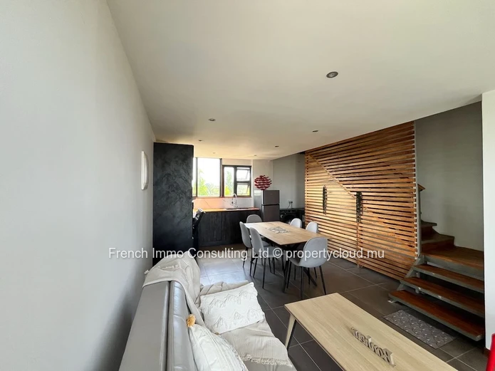 Penthouse de 3 chambres avec roof top privatif, accessible aux etrangers a Bain Boeuf