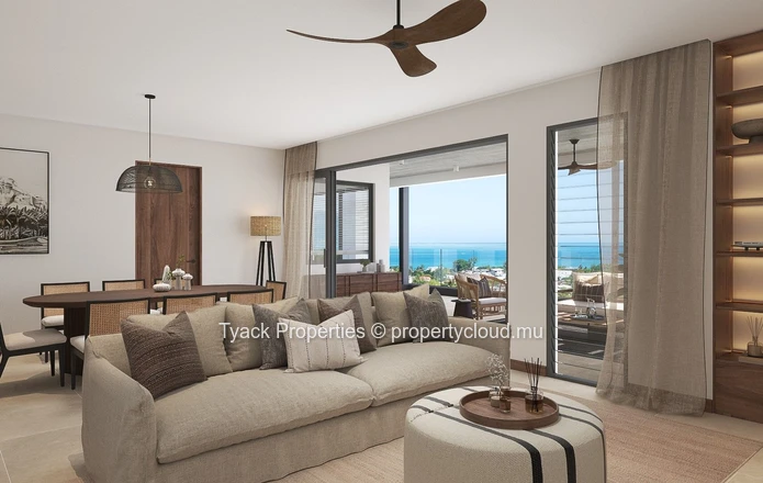 Penthouse R+2 à Vendre à Tamarin – Vue Imprenable et Vie Moderne