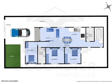 Maison de 3 Chambres