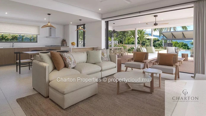 Villa de plain-pied 4 chambres - Une adresse d’exception face au morne