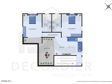 Maison de 3 Chambres
