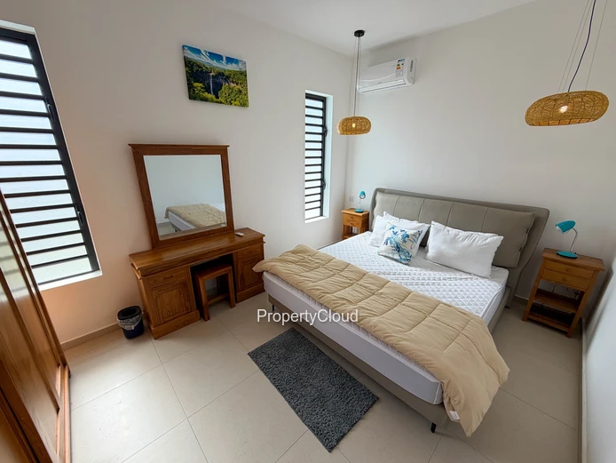 For Rent - 3 Bedroom Ground Floor Apartment - Trou Aux Biches Coastal Road