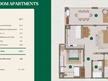 3 Bedroom Apartment