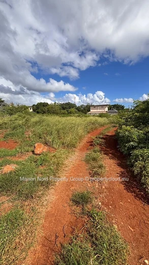 23 Perches Near Trou aux Biches — Fenced Red-Soil Lot
