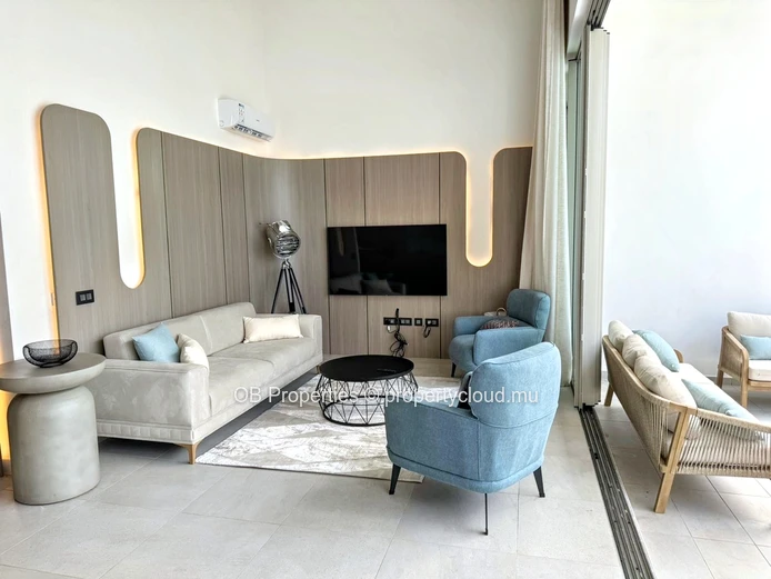 Luxurious beachfront apartment