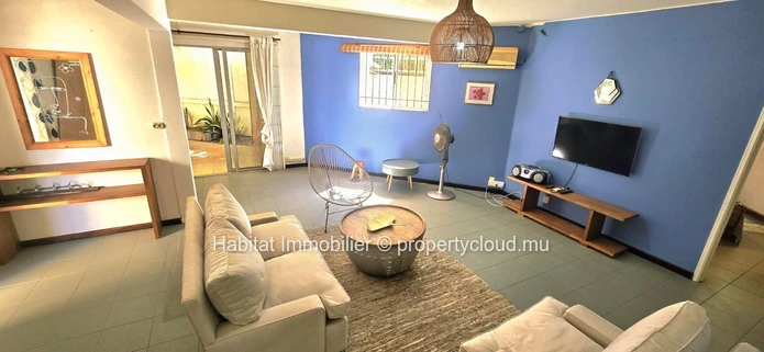 A louer : Maison de type townhouse, meublée et équipée de 118 m² à Bain Boeuf