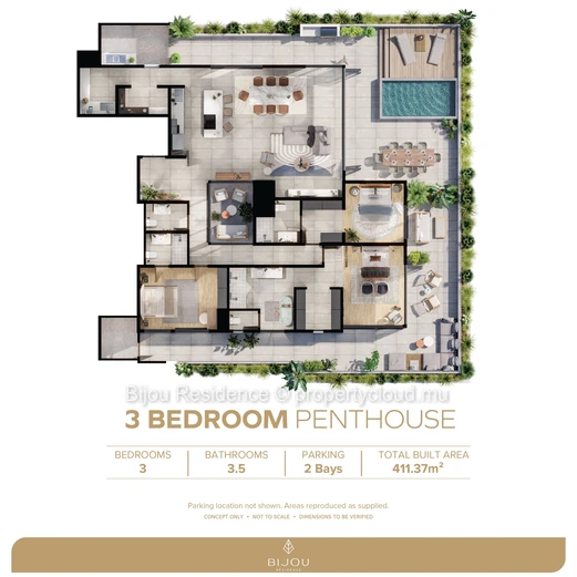 4 Bedroom Penthouse