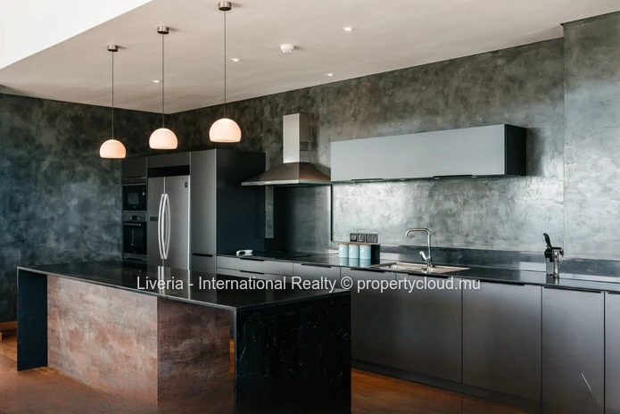 Beachfront Penthouse Living with Open Sea Outlooks