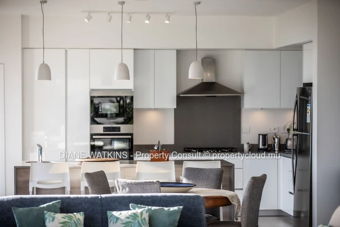 Villa contemporaine de 5 chambres à louer avec vue mer et piscine privée – Rivière Noire