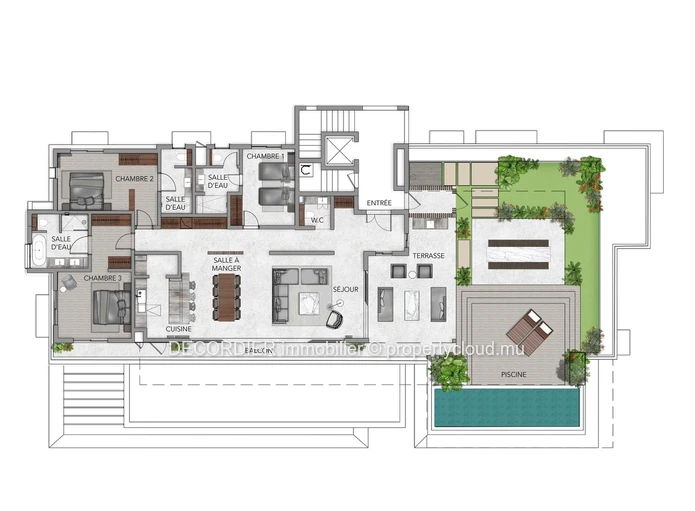 Penthouse Moderne à vendre