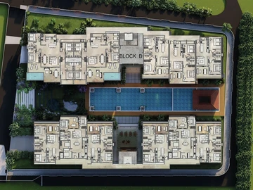 Appartement de 3 Chambres
