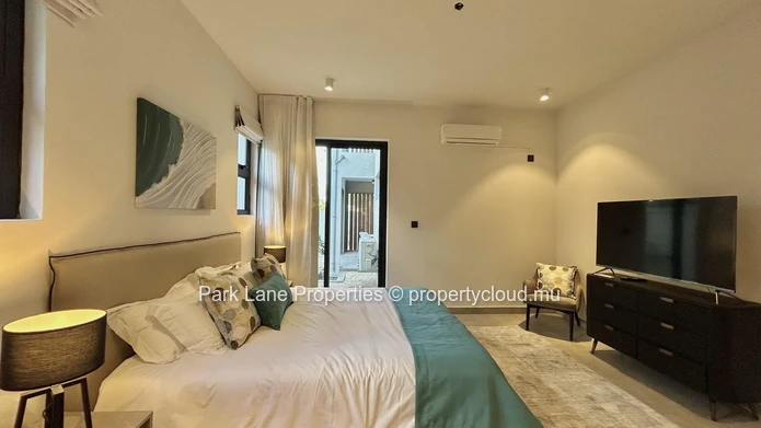 Appartement spacieux au rez-de-chaussée de 3 chambres avec terrasse et plunge pool à Tamarin