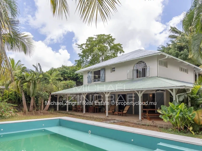 Villa unique de 5 chambres de charme à Pointe aux Canonniers