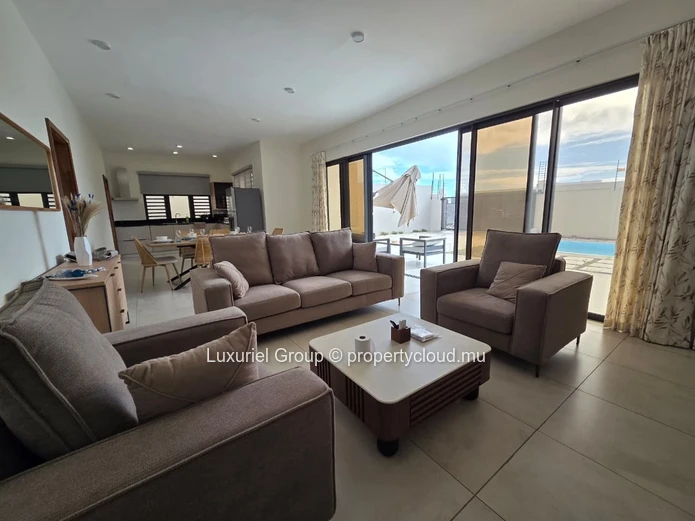 Spacious Villa with Private Pool for Rent in Grand Baie