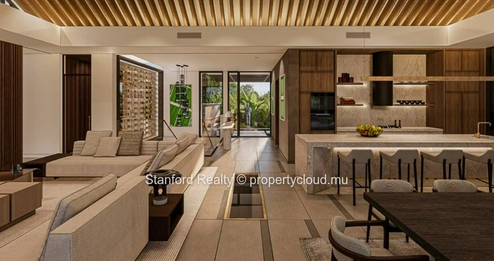 Villa de luxe avec vue sur le golf à vendre - 3 chambres, Mont Choisy, Nord