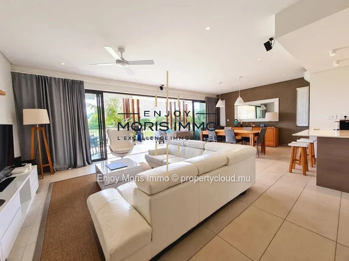 Appartement à vendre – Au Golf de Mont Choisy – Île Maurice – Vue golf – 2 chambres – Résidence de prestige