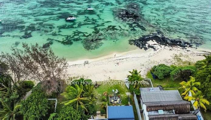Furnished 1-Bedroom Beachfront Apartment for Rent in Roches Noires