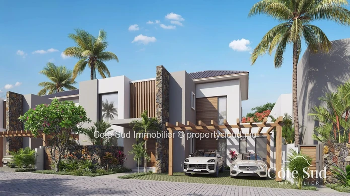 Beautiful modern villa in Calodyne with swimming pool and spa