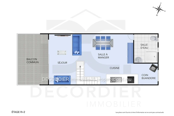 Appartement à vendre - Trou aux Biches