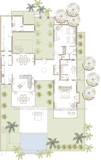 Grande Villa De 4Ch En Bord De Mer Avec Acces Hotel 5* Proche Blue Bay - Ile Maurice