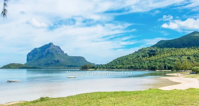 Villa d'exception avec une vue incroyable sur le lagon.