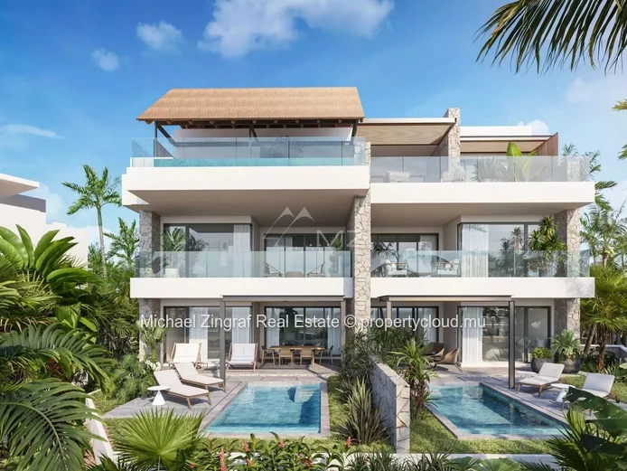 Sanctuaire Serein - Penthouse 3 Chambres - Flic En Flac