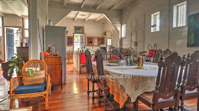 Colonial house in a residential area 